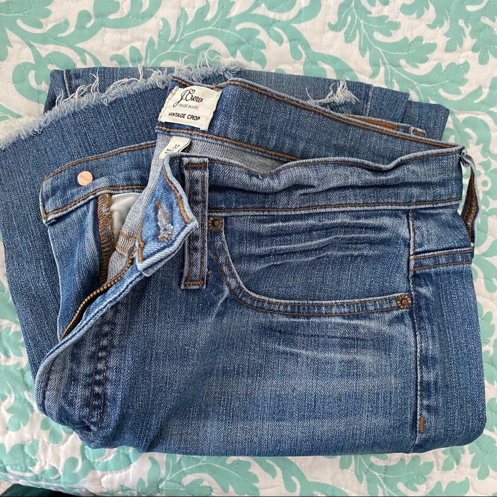 J. Crew Vintage Crop Jeans